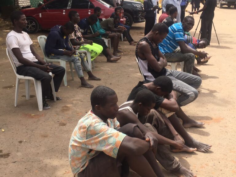 Police parade 220 suspected terrorists, armed robbers in Kaduna