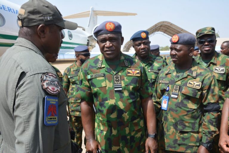 NAF Chief visits Kaduna, commiserates with families of two officers killed in plane crash