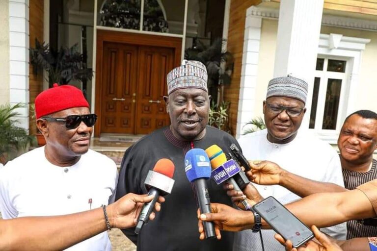 Wike, Dogara, Lawal meet behind closed-doors