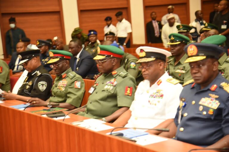 Insecurity: Senate president, security chiefs, meet