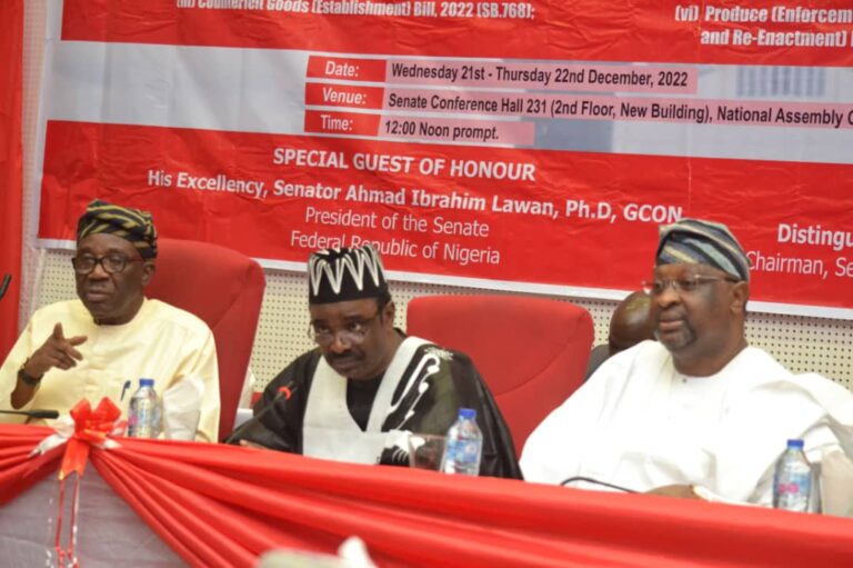 Senate Committee public hearing