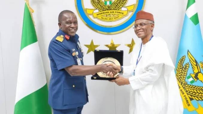El-Rufai commends NAF for improved security in Kaduna