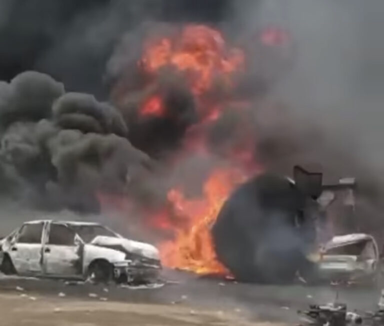 10 burnt to death as tanker explodes in Jos