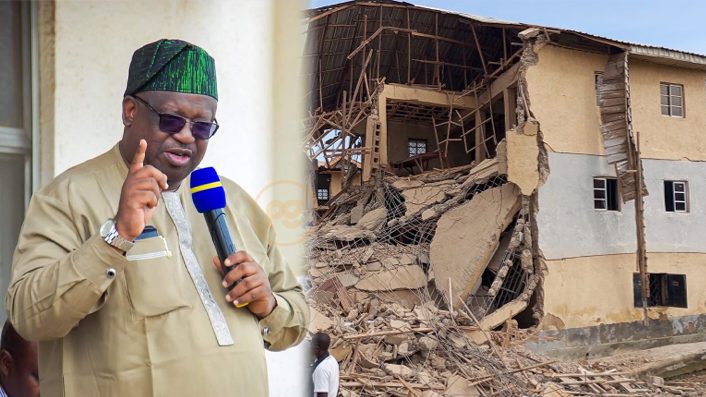 Mutfwang declares three- day mourning period for students killed in collapsed   building, vows to  investigate incident