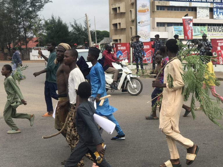 Kaduna tense as security operatives dispersed protesters attempting to forcefully enter government house