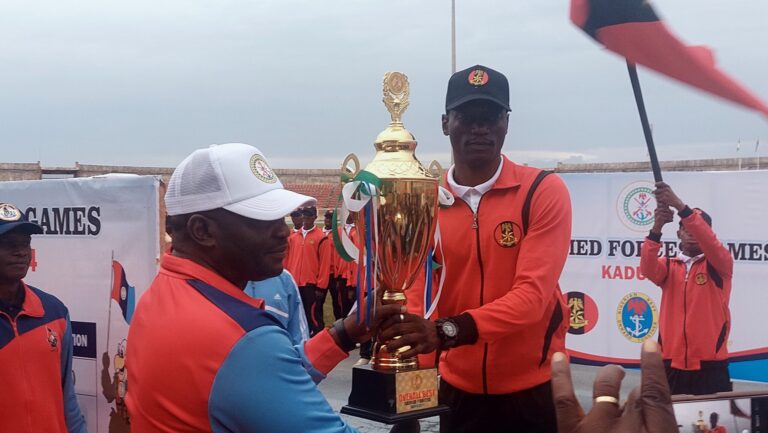 Nigerian army emerges overall champion at armed forces games