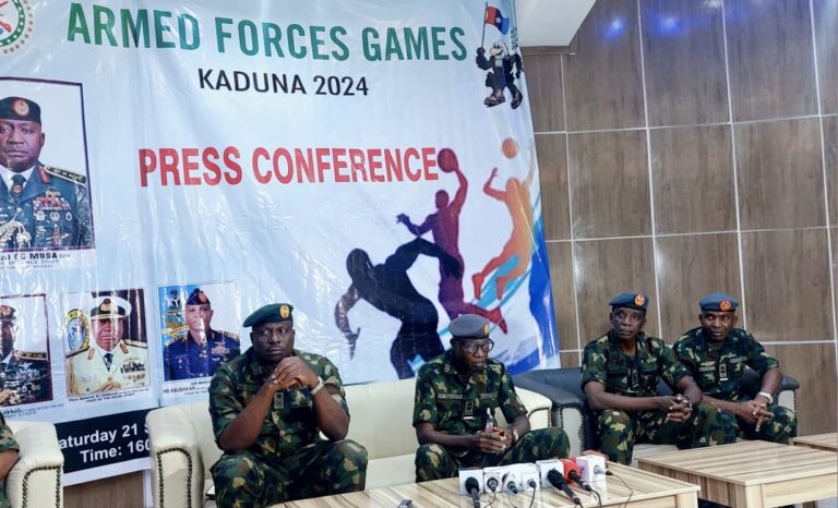 Kaduna to host Armed Forces Games 2024