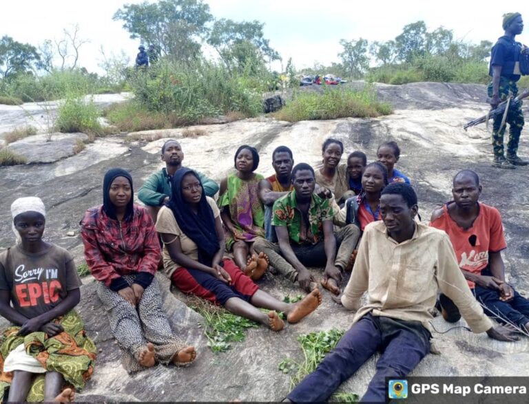 Troops rescue 13 kidnap victims in Kaduna, recover arms