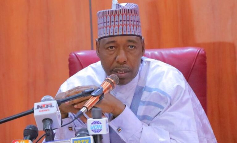 Zulum: Nigerian army poorly equip to fight terrorists deploying sophisticated technology in their operations 