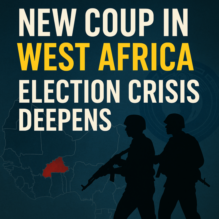 Guinea-Bissau Coup: Borders Closed, President Detained as Election Crisis Deepens